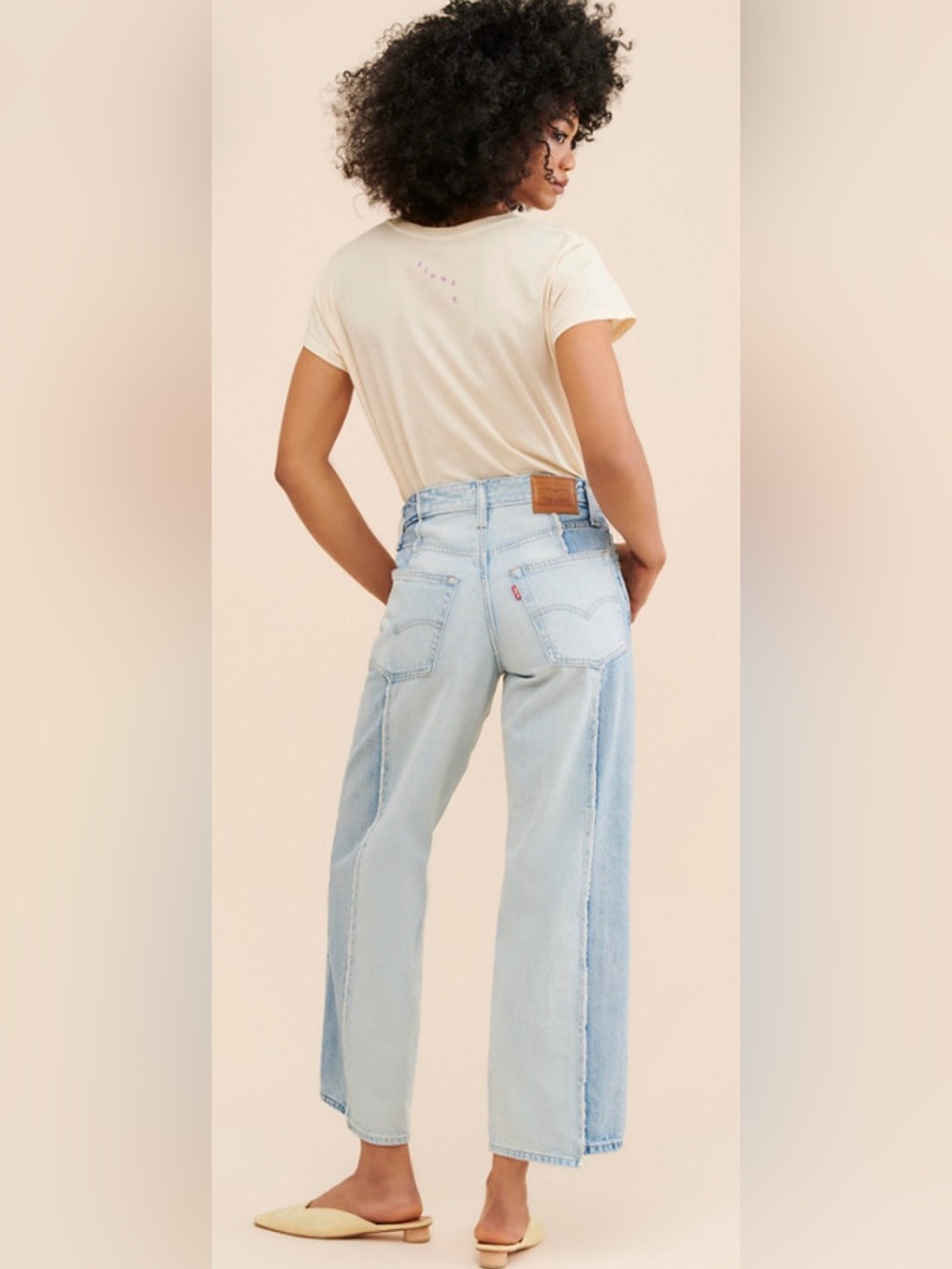 Levi's baggy dad High-Rise Ankle Wide-Leg Jeans - Picture 2 of 11